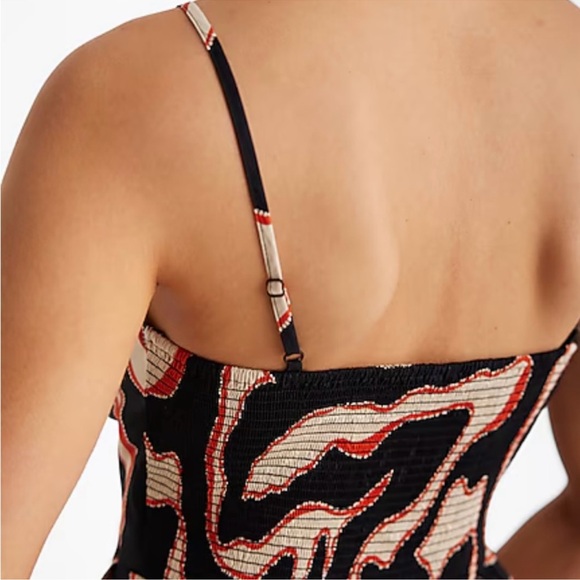 Express Black and Cream Swirl Jumpsuit - Picture 3 of 5